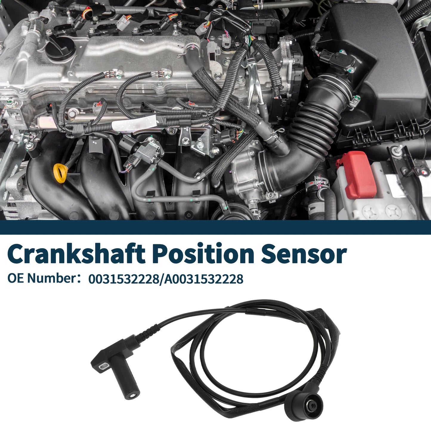 Crankshaft Position Sensor for MERCEDES-BENZ S600 6.0 (1993-1998)