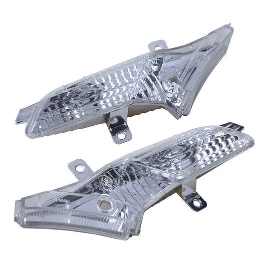 2 x Front Side Marker Lights Clear Lens for Porsche Cayenne (2008-2010)