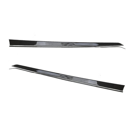 Carbon Fiber Rear Door Panel Trim Cover for Infiniti G37 (2007-2013)