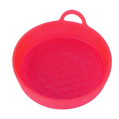 Red Silicone Cup Holder Insert Coasters for Audi A8