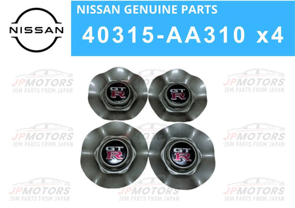 Wheel Center Cap 4 x Nissan Skyline GTR GT-R R34 BNR34 (1999–2002)
