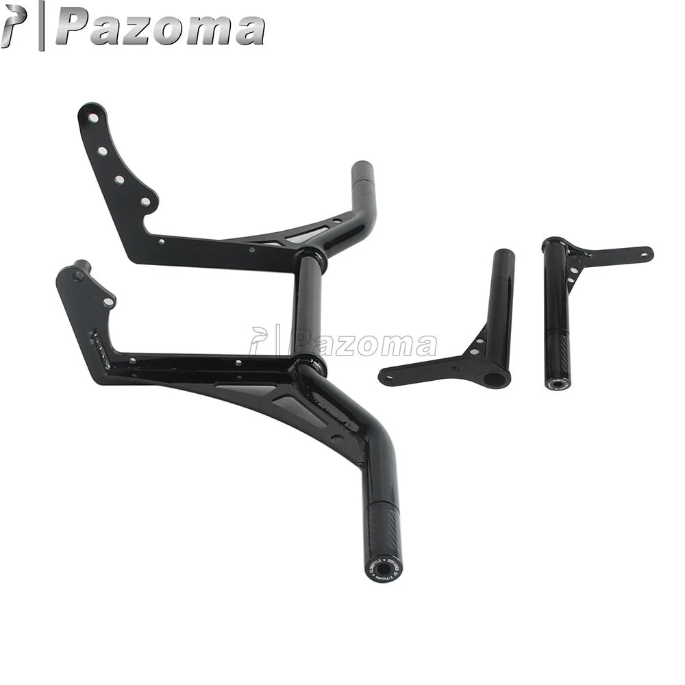 New Crash Bar & Saddlebag Guards for Harley Softail FXLRST (2022-2023)