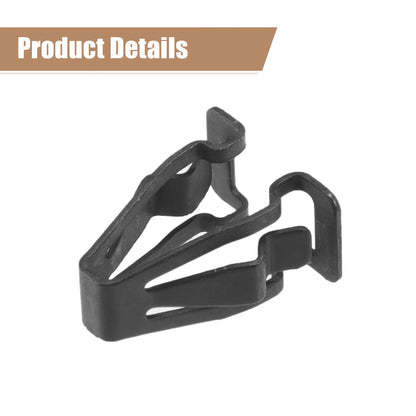 Black Sun Visor Clip for Ford Transit (2015-2023)
