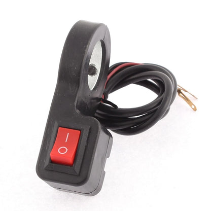 7/8" 22mm Handlebar Headlight ON-OFF Button Switch for Motorcycle
