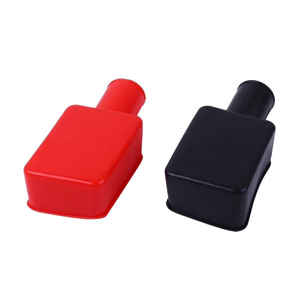 2 x Car Positive Battery Terminal Insulating Cap Cover Protector Wire Connector