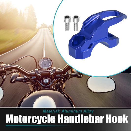 1 Set Handlebar Hook Blue with Screws for Honda PCX160 (2012–2023)