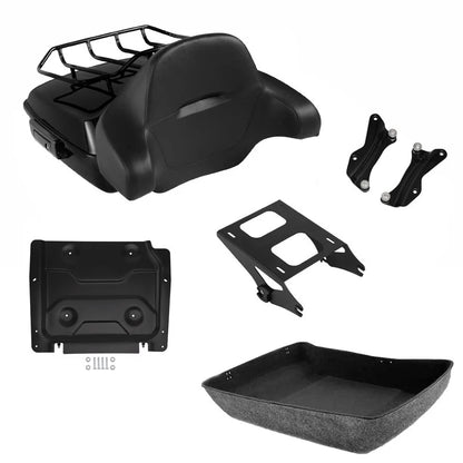 Trunk Backrest Rack Mount Docking Kit for Harley Touring (2014-2025)