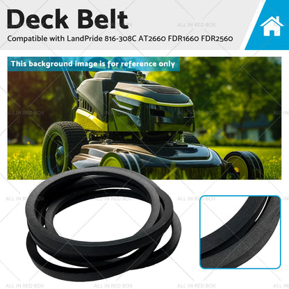 Deck Drive Belt for LandPride 816-308C FDR1660 AT2660 FDR2560