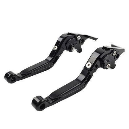 Black CNC Extendable Brake Clutch Levers for Yamaha FZ07 FZ09 MT07 MT09 XSR900