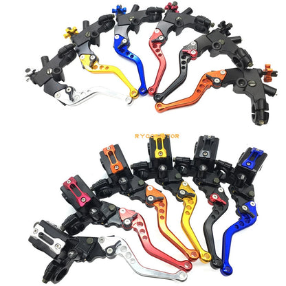 7/8 CNC Handlebar Master Cylinder & Clutch Lever Set for Motorcycle