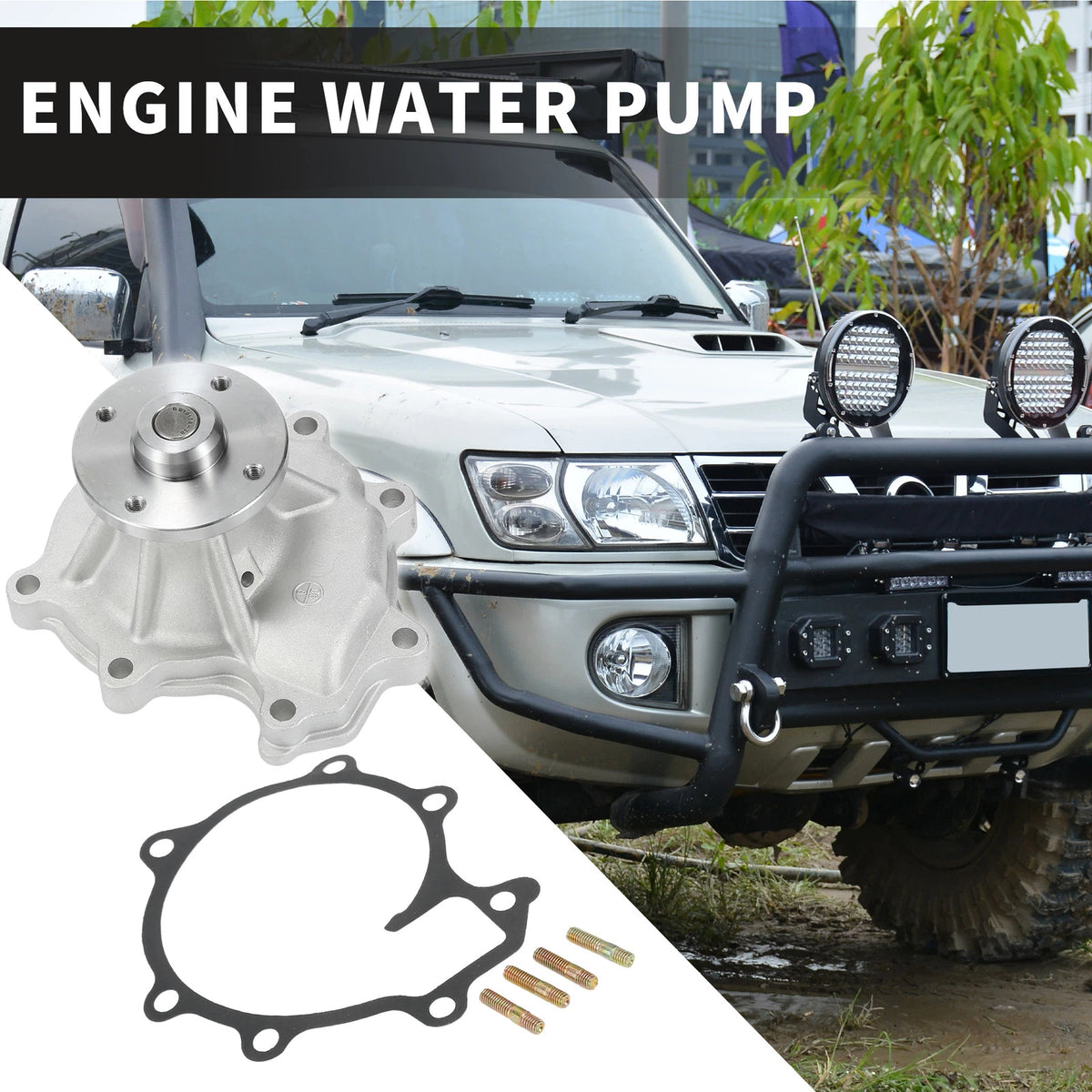 Water Pump Screw with Gasket for Nissan TB42