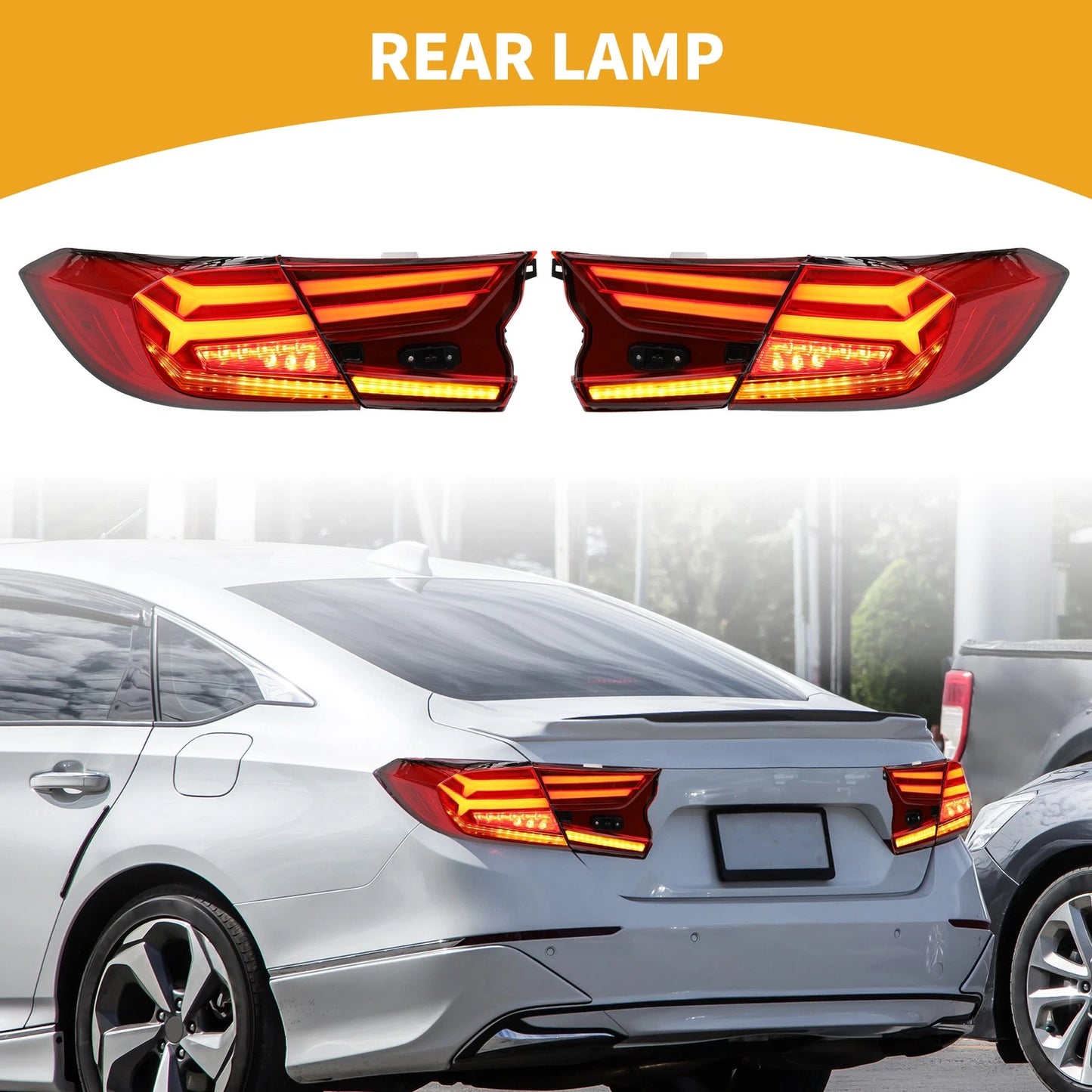 OLED Tail Lights Assembly  for Honda Accord (2018-2022)