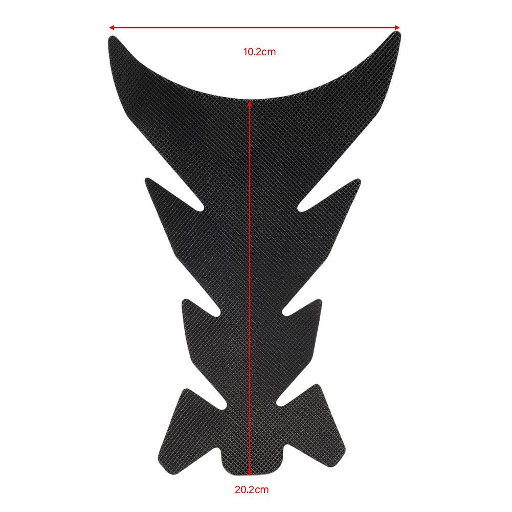 Universal Motorcycle Rubber Fuel Gas Tank Pad Protector Decal for All Models