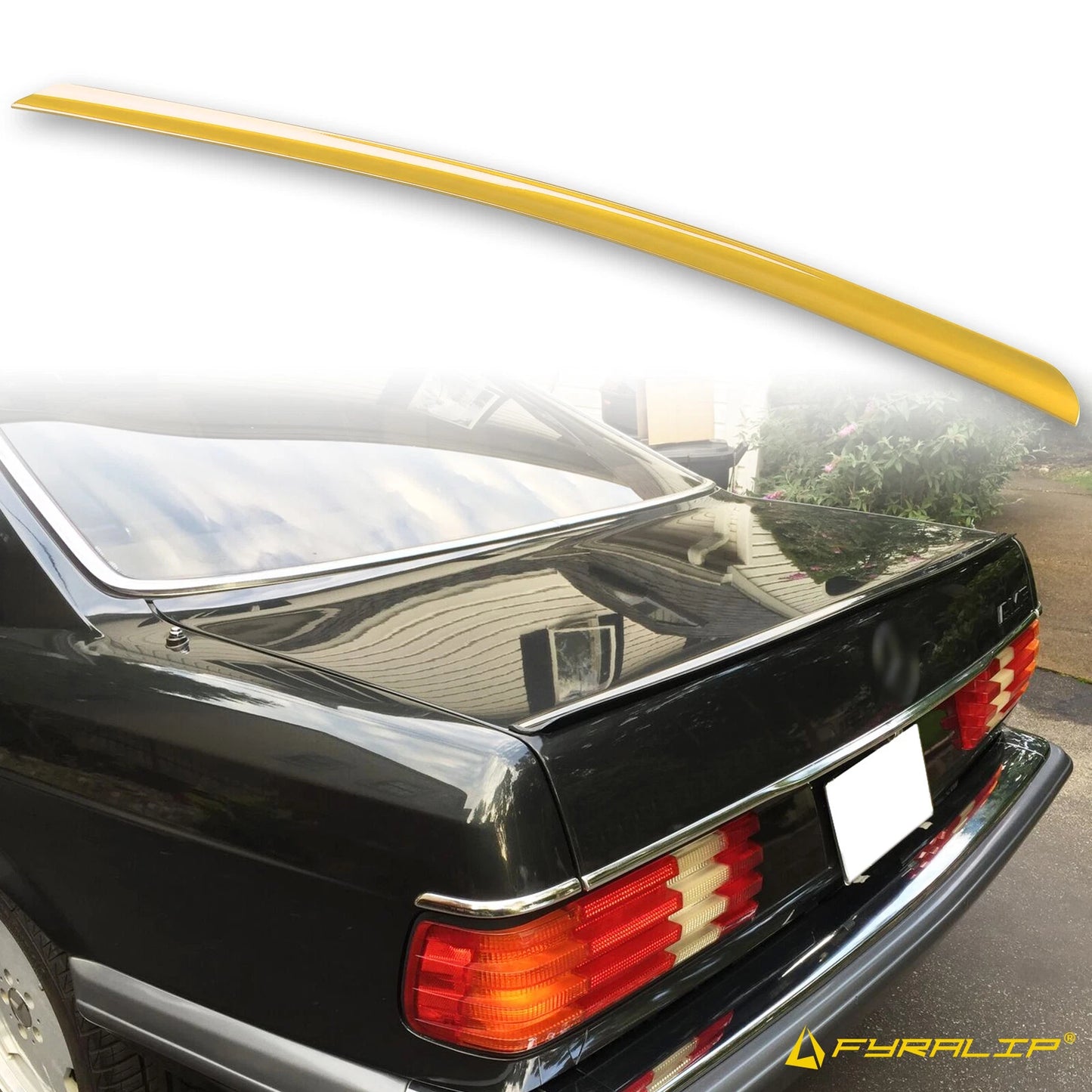 Boot Lip Spoiler for Mercedes W126 Sedan (1980-1991)