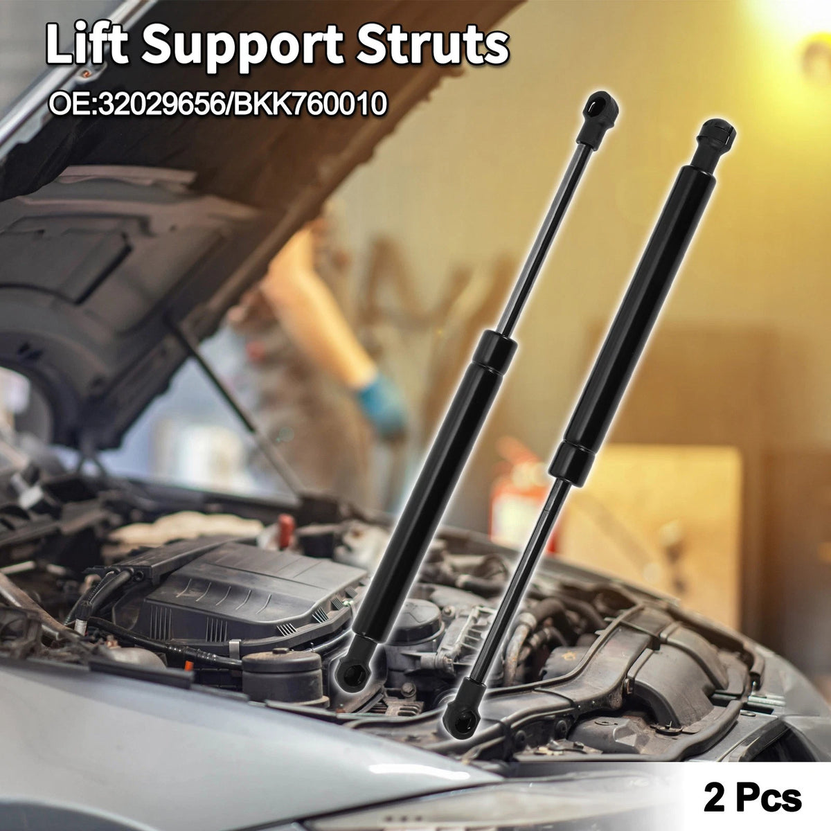 Hood Lift Supports for Land Rover Range Rover L322 (2002-2012)
