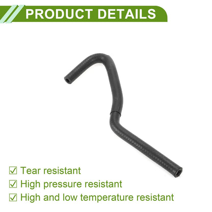 Heater Hose for Toyota Camry 2.4L (2002-2009) Rubber Black 1 x Piece