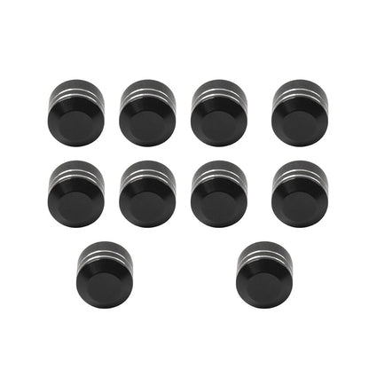 10 x Engine Cover Bolts Screw Caps CNC for Harley Twin Cam Dyna Softail