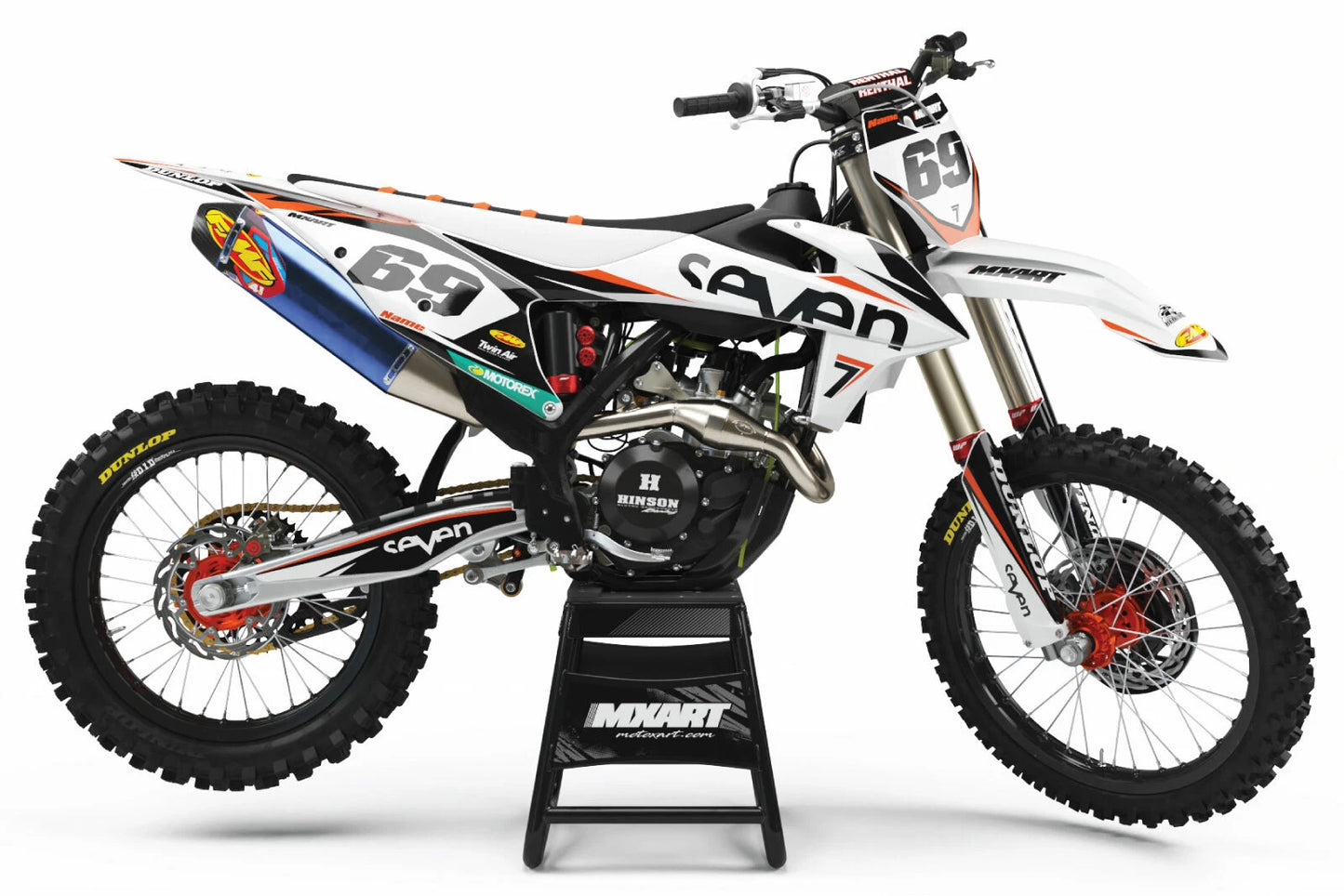 Custom Decals for KTM SMR 2008-2010 Full Sticker Kit