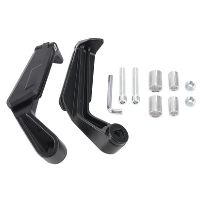 Rearview Mirror Pair for Motorcycle Black for Lever Guard 13-17mm (2013-2017)