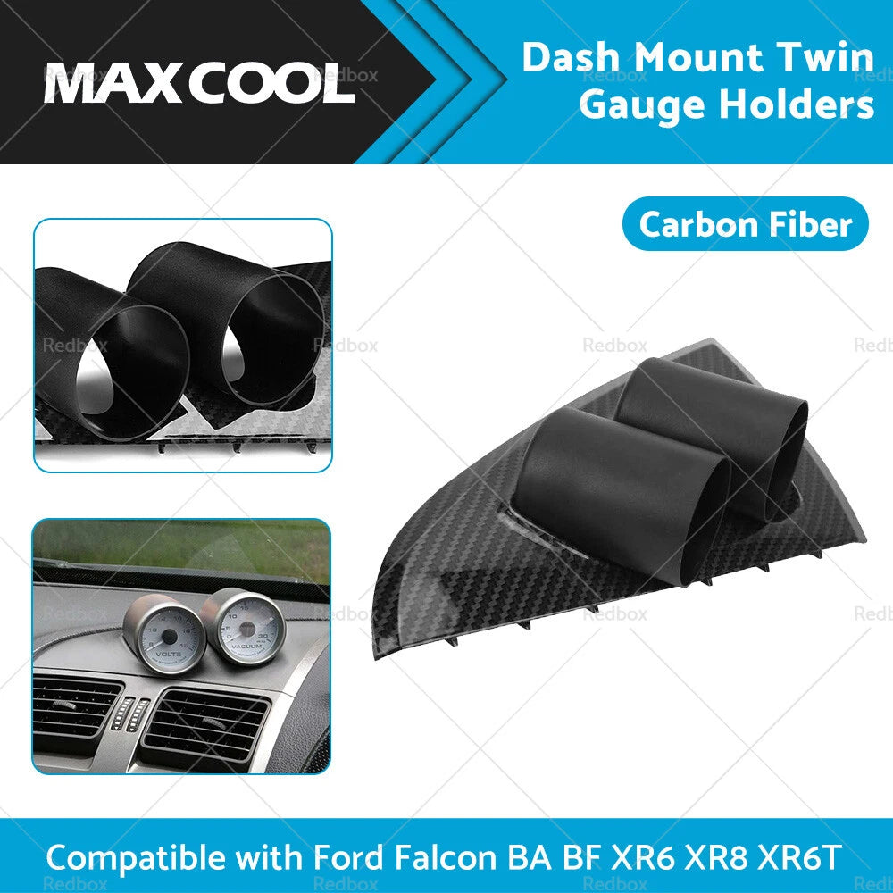 2in Dual Gauge Pod Dashboard Holder for Falcon BA BF XR6 XR8 XR6T (2002-2016)