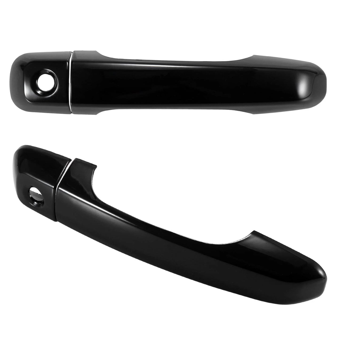 4 x ABS Front Rear Door Handle Trim Covers for Toyota 4Runner (2010-2019)