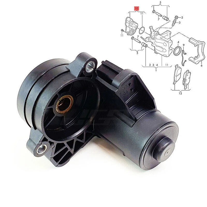 Rear Right Electric Parking Brake Caliper Servo Motor for VW Audi Seat