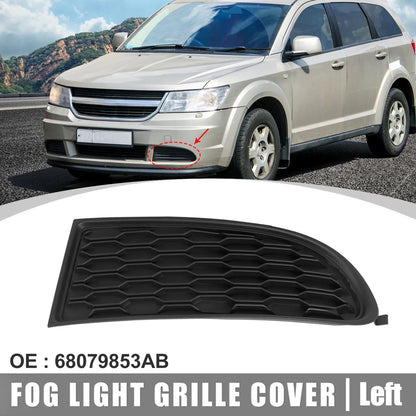 Front Left Fog Light Bumper Grille Cover Trim for Dodge Journey