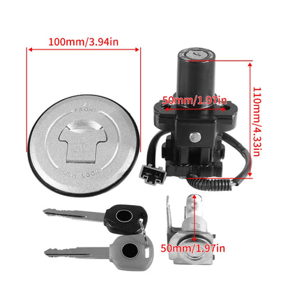 Ignition Key Switch Lock Set for Honda CB500X CBR500R CB500F (2013-2023)