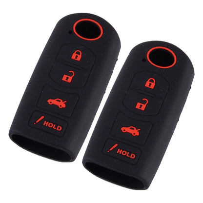 2 x 4 Button Key Cover Case for Toyota Yaris iA, Scion iA (2016-2018)