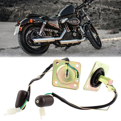 Black Brass Tone Motorcycle Fuel Tank Float Lever Sensor / 2 x 54cm Long / for GZ125
