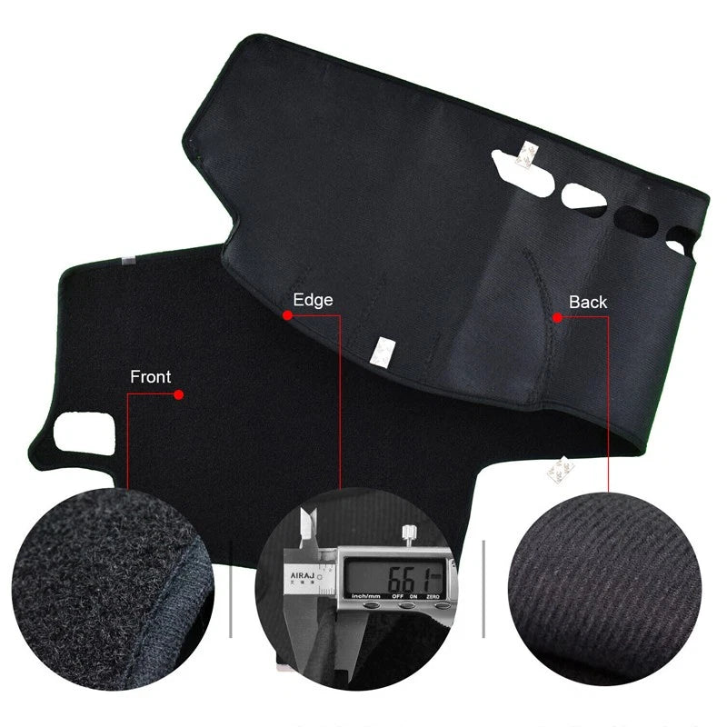 Dashboard Cover Pad for Toyota Land Cruiser, Lexus GX470 (2003-2009)