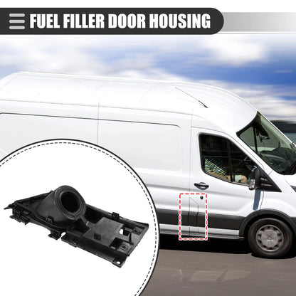 Fuel Filler Door Housing for Ford Transit 150 250 350 (2015-2023) Black