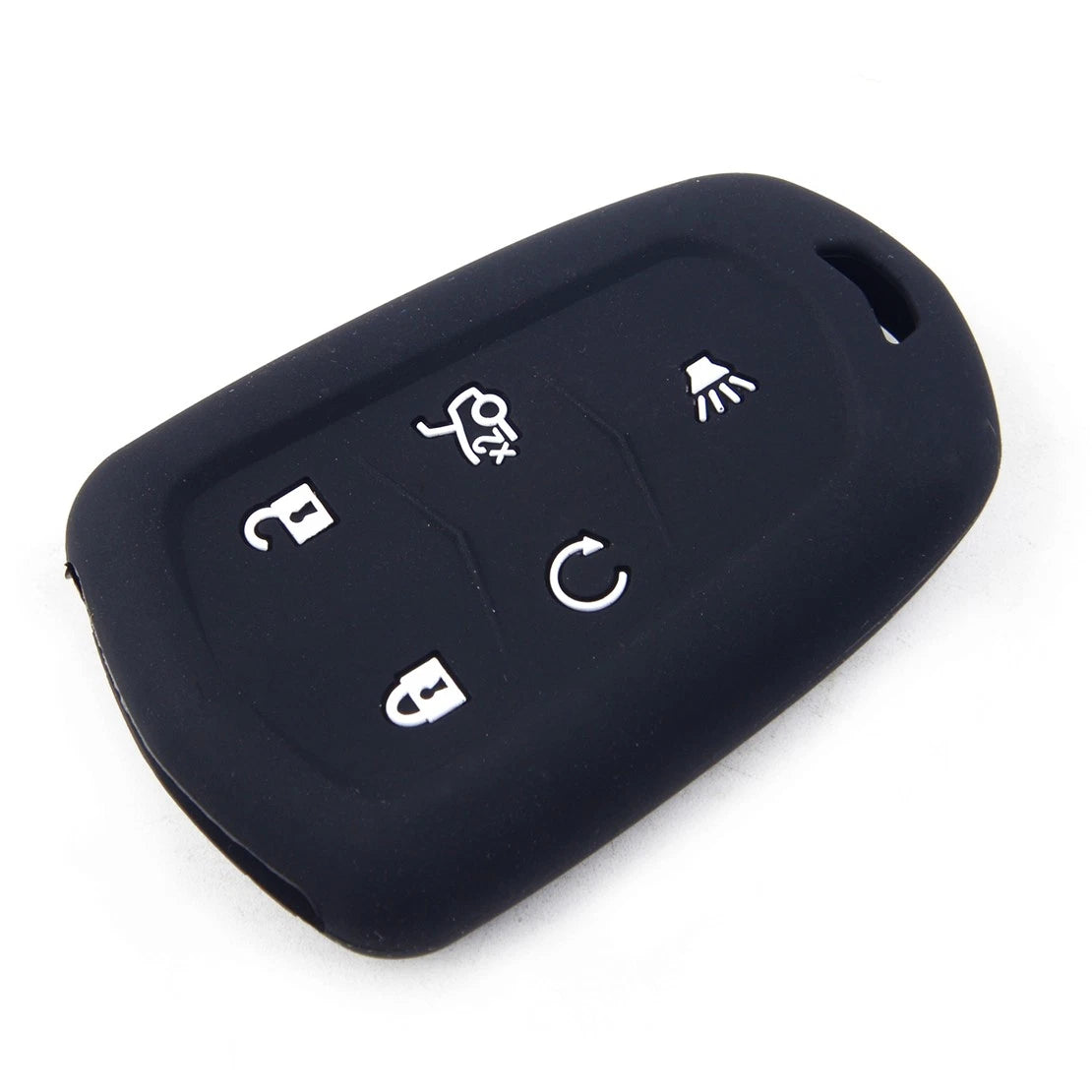 Black Fob Remote Cover for Cadillac CT6 ATS CTS XTS SRX XT5 (2016-2020)