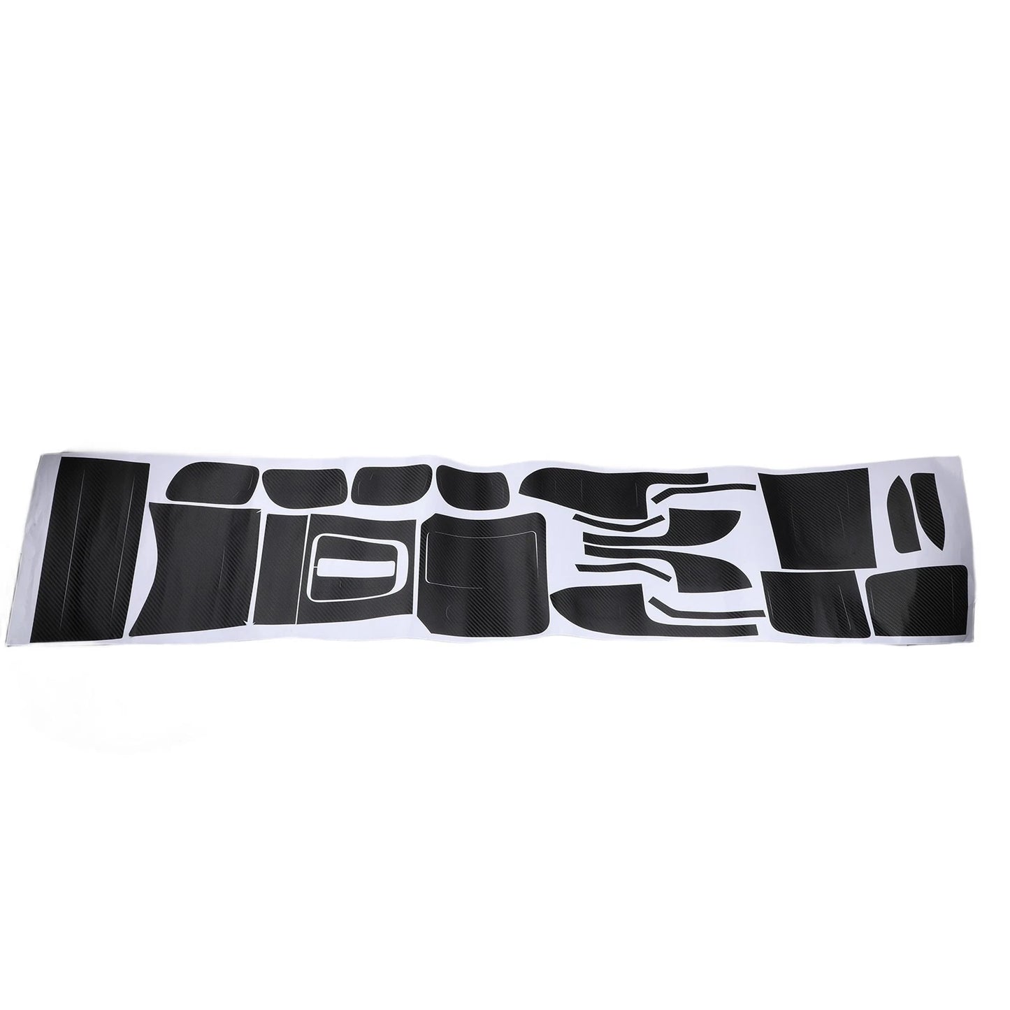 Interior Sticker Carbon Fiber Center Console Decals for Vehicle