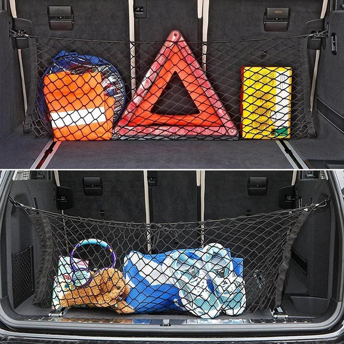 Rear Trunk Cargo Net Organizer for SUV Universal (Fits Most Models)