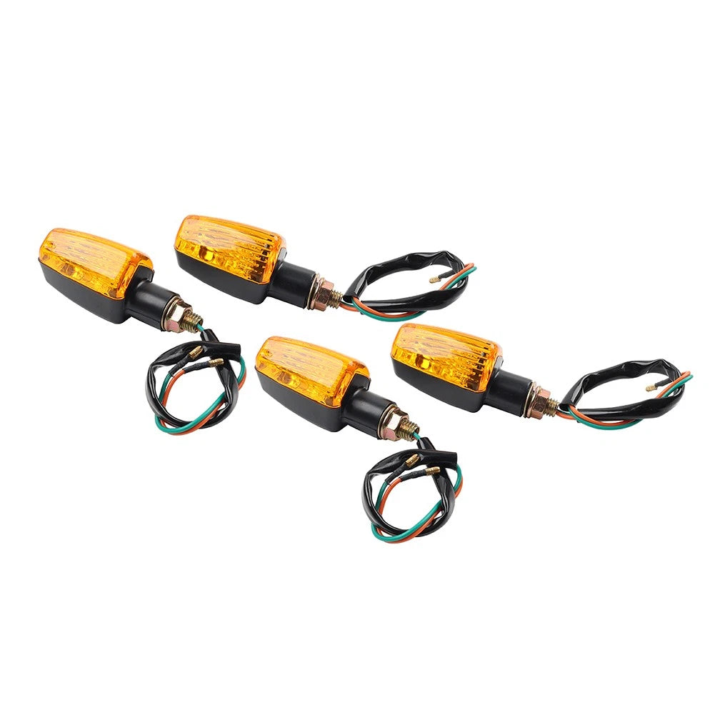 Yellow Indicator Flasher Blinkers for Suzuki GSF600 GSF650 GSF1200 (1995-2006)