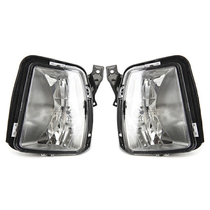 Clear Front Fog Light Lamps  For Dodge RAM 1500 (2013-2017)