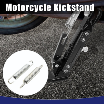 Side Kickstand Spring / 2 x / Silver Metal Kickstand Spring for Honda CG125
