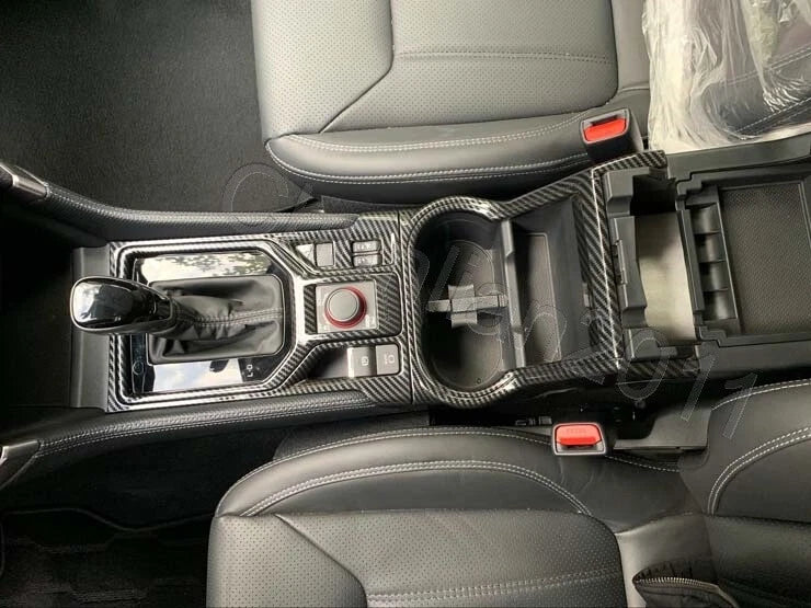Inner Water Cup Holder Gear Panel Set Cover Trim for Subaru Forester (2019-2023)