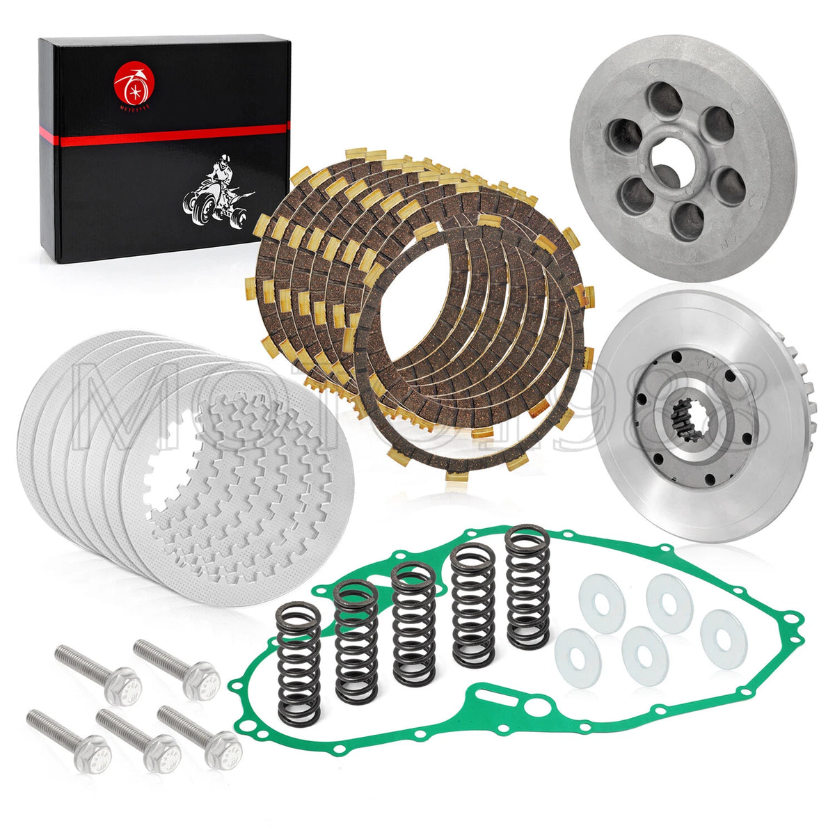 Clutch Kit Inner Hub Pressure Plate Gasket for Yamaha Raptor 700 (2006–2023)
