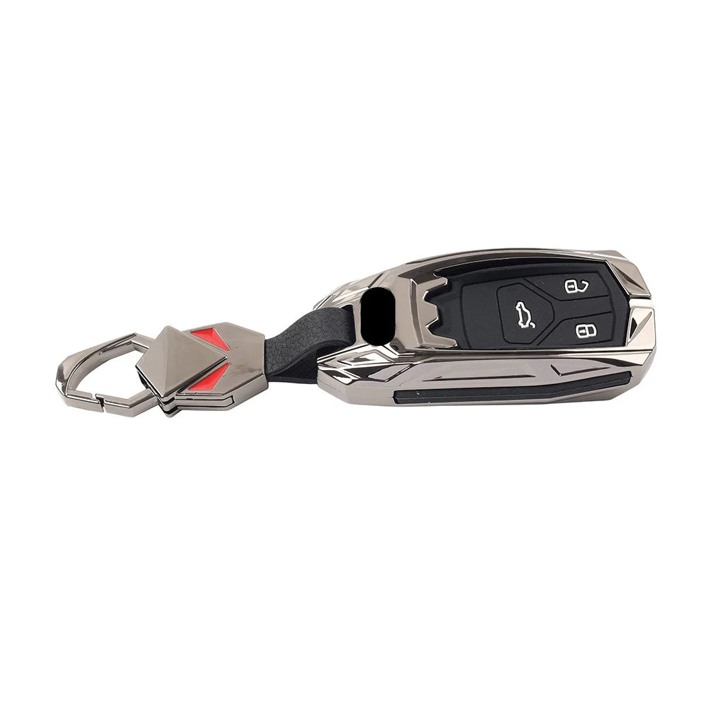 1x Black Smart Remote Key Fob Cover for Audi A4 A5 S5 SQ5 Q5 Q7 TT (2008-2023)