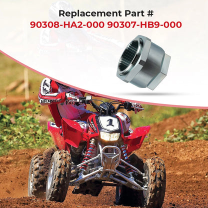 Axle Lock Jam Sleeve Nut Clip Assembly for Honda ATC250R ATC350X (1985–1986)