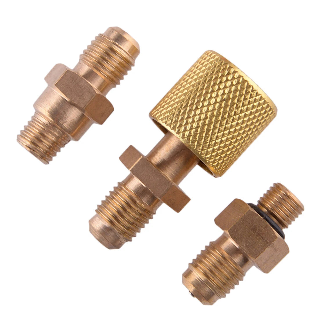8pcs A/C Air Conditioning Connector Adapter Hoses for Universal Models