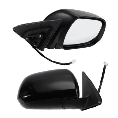Right Side Door Mirror Heated Glass for Toyota Highlander