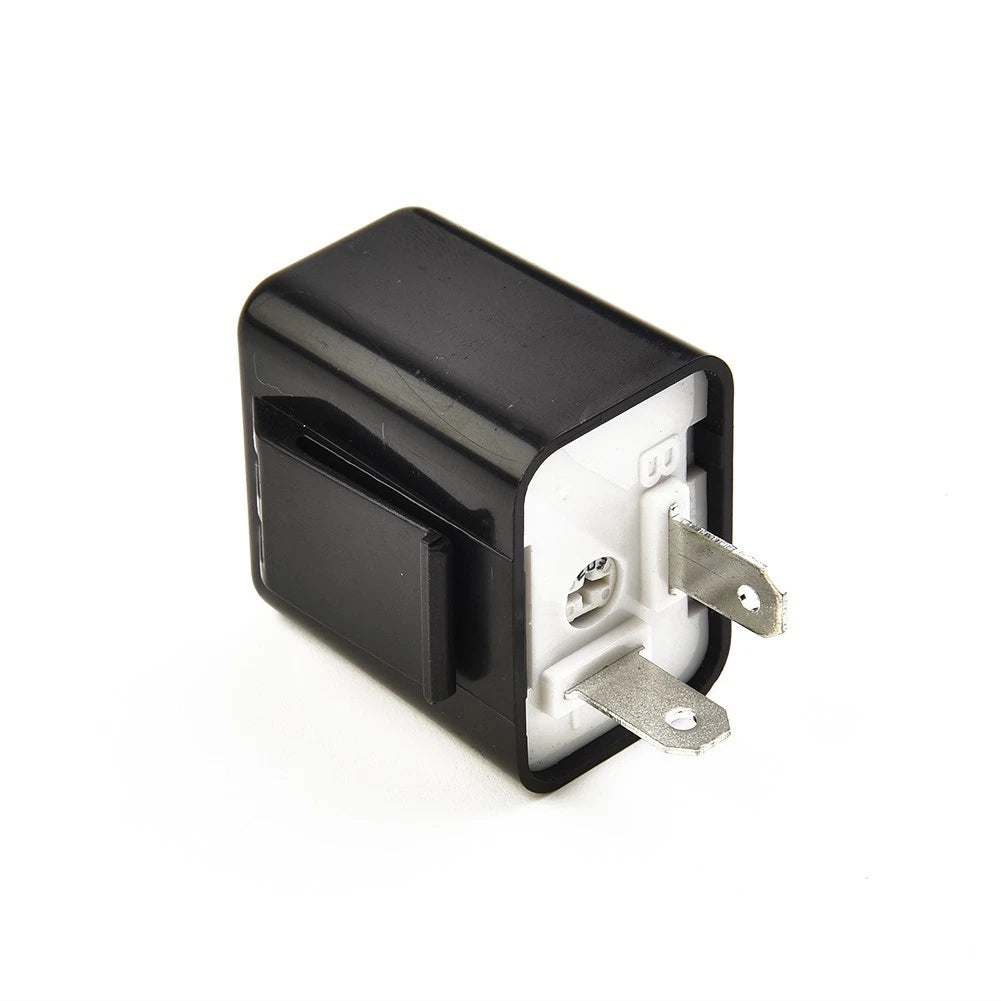 Flasher Relay Turn Signal Waterproof 2Pin Accessory Adjustable Indicator