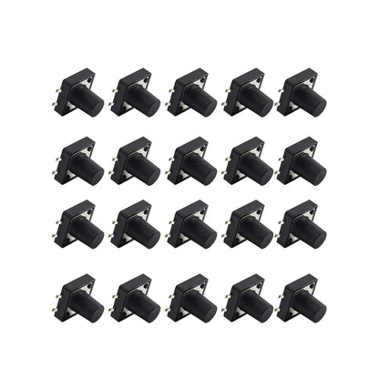 20 x 12x12x11mm Micro Momentary Tactile Push Button Switch for Various Models