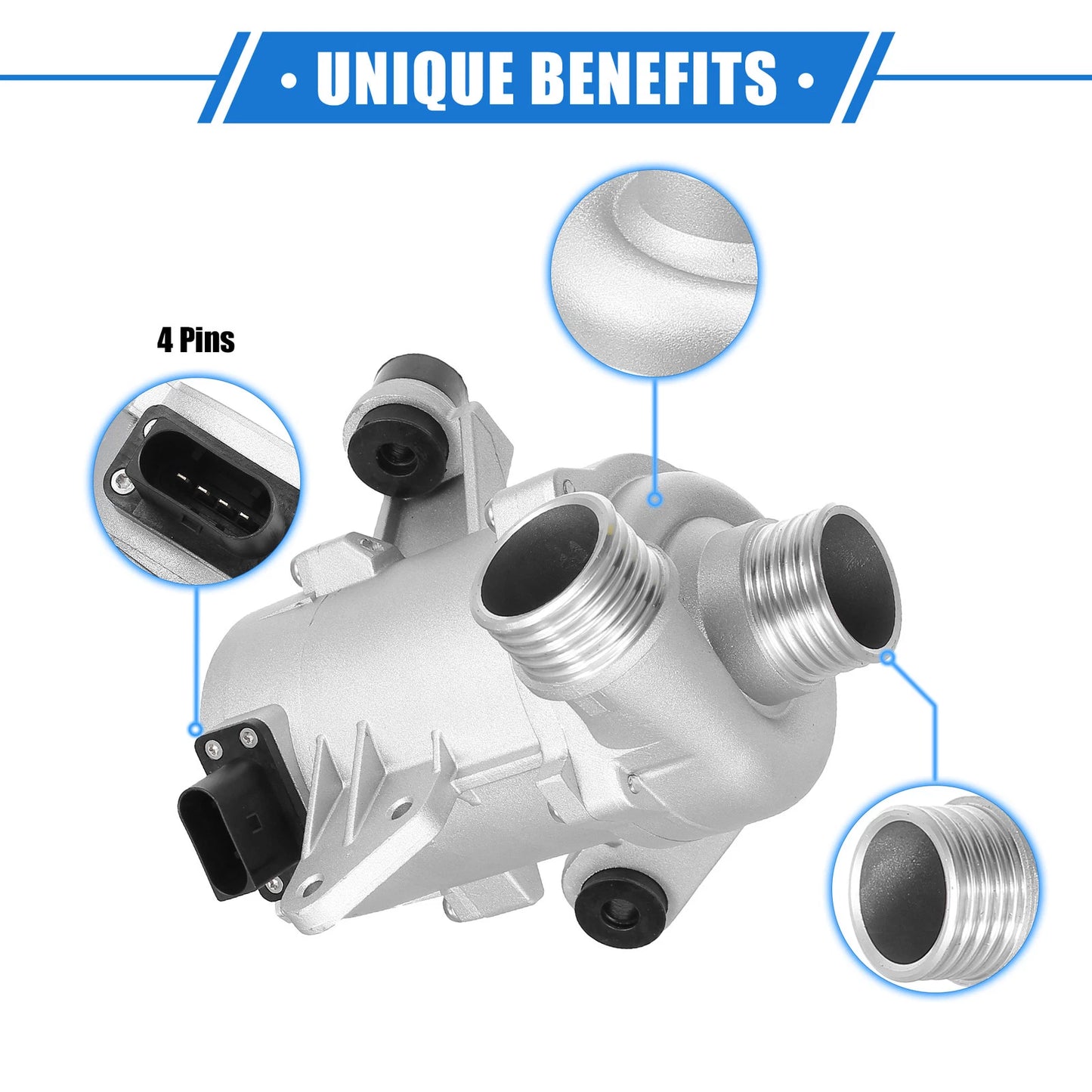 Electric Engine Water Pump for BMW X3, 1, 3, 5 Series (2004-2010)