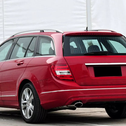 Rear Window Spoiler Side Wing Cover for Mercedes W204 S204 (2007-2014)