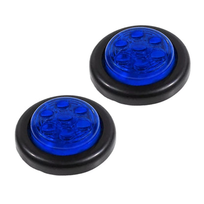 Blue Side Marker Light for Truck Trailer Rund Clearance Lamp