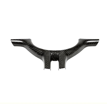 Carbon Fiber Steering Wheel Lower Panel Cover Trim for BMW X5 E53 530i E39 E46